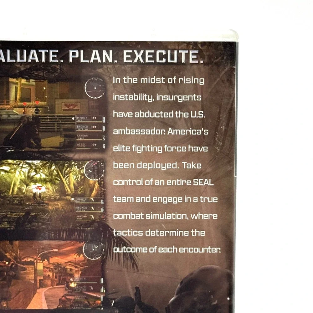 SOCOM US Navy‎ Seals Tactical Strike PSP CIB Sony PlayStation Portable Game